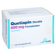 Quetiapin Devatis 400 mg Filmtabletten 100 St
