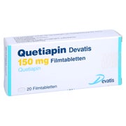 Quetiapin Devatis 150 mg Filmtabletten 20 St