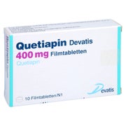 Quetiapin Devatis 400 mg Filmtabletten 10 St