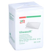 Vliwasoft Vlieskompressen Unsteril 7,5x7 100 St