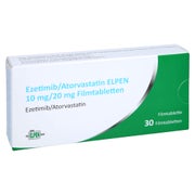 EZETIMIB/Atorvastatin ELPEN 10 mg/20 mg Filmtabl. 30 St