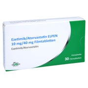 EZETIMIB/Atorvastatin ELPEN 10 mg/40 mg Filmtabl. 30 St