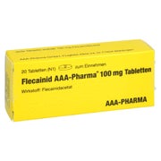 Flecainid Aaa-pharma 100 mg Tabletten 20 St