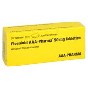 Flecainid Aaa-pharma 50 mg Tabletten 20 St