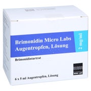 BRIMONIDIN Micro Labs 2 mg/ml Augentropfen 6X5 ml