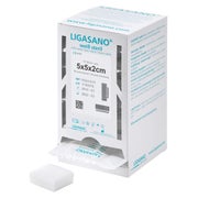 Ligasano weiß Verband 2x5x5 cm steril Sp 15 St