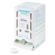 Ligasano Weiß Verband Rund Drm.5 Cm Steril Sp.box 40 St