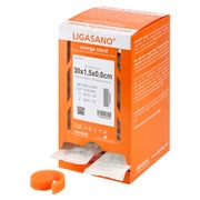 Ligasano Orange Steril 0,6x1,5x30cm Spenderbox 28 St