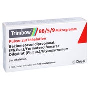 TRIMBOW 88/5/9 µg 120ED Plv.z.Inhalation NEXThaler 1 St