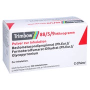 TRIMBOW 88/5/9 µg 240ED Plv.z.Inhalation NEXThaler 2 St