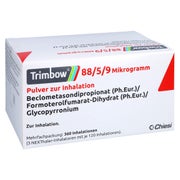TRIMBOW 88/5/9 µg 360ED Plv.z.Inhalation NEXThaler 3 St