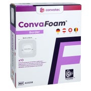 Convafoam Schaumverband Border 8x8 Cm 10 St