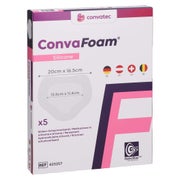 Convafoam Silicone Verband Sakral 16,5x20 Cm 5 St