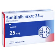 Sunitinib Hexal 25 mg Hartkapseln 28 St