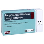BISOPROLOL Accord Healthcare 10 mg Filmtabletten 30 St