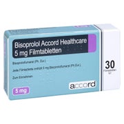 BISOPROLOL Accord Healthcare 5 mg Filmtabletten 30 St