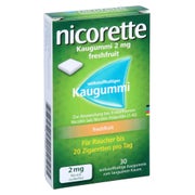 Produktabbildung: Nicorette Kaugummi 2 mg freshfruit - Reimport 30 St