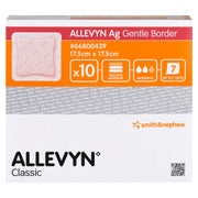 Allevyn Ag Gentle Border 17,5x17,5 cm Wu 10 St