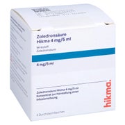 ZOLEDRONSÄURE Hikma 4 mg/5 ml Konz.z.Her.e.Inf.-L. 4 St