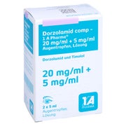 DORZOLAMID comp-1A Pharma 20mg/ml+5mg/ml Augentr. 2X5 ml