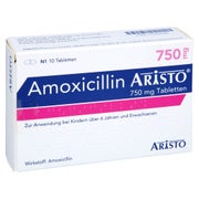 Amoxicillin Aristo 750 mg Tabletten 10 St
