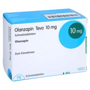 Olanzapin Teva 10 mg Schmelztabletten 70 St