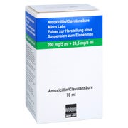 AMOXICILLIN/Clavulansäure Micro La.200/28,5mg/5ml 70 ml