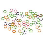 Zahnspangengummis 1/4" - 6,35 mm, 4,5 oz. Medium, Bunt 100 St