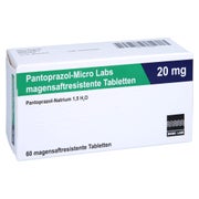 PANTOPRAZOL Micro Labs 20 mg magensaftr.Tabletten 60 St