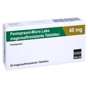 PANTOPRAZOL Micro Labs 40 mg magensaftr.Tabletten 30 St