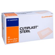 Cutiplast Steril Wundverband 15x8 Cm 50 St