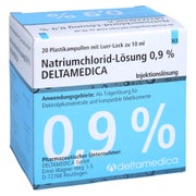 Natriumchlorid-lösung 0,9% Deltamedica L 20X10 ml