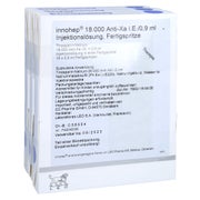 INNOHEP 18.000 Anti-Xa I.E./0,9ml Inj.-Lsg.i.e.FS 30X0,9 ml