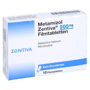 Metamizol Zentiva 500 mg Filmtabletten 10 St