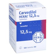 Carvedilol Hexal 12,5 mg Tabletten Dose 100 St
