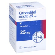 Carvedilol Hexal 25 mg Tabletten Dose 100 St