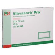 Vliwasorb Pro Superabsorb.komp.steril 22x32 Cm 10 St