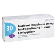 ICATIBANT Ethypharm 30 mg Inj.-Lsg.i.e.F.-Sp. 3 St
