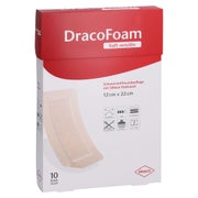Dracofoam Haft Sensitiv Schaumst.Wund.12 10 St
