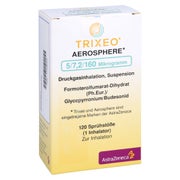 TRIXEO Aerosphere 5/7,2/160µg Druckgasinh.120ED 1 St