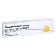 GENTAMICUTAN comp 0,64 mg/g + 1,67 mg/g Salbe 50 g