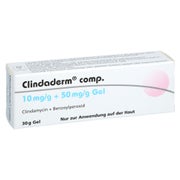 Clindaderm Comp. 10 Mg/g + 50 Mg/g Gel 30 g