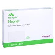 Mepitel Silikon Netzverband 5x7 cm steri 5 St