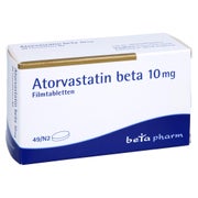Atorvastatin beta 10 mg Filmtabletten 49 St