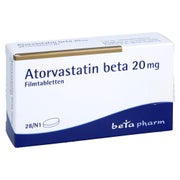 Atorvastatin beta 20 mg Filmtabletten 28 St