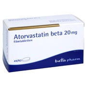 Atorvastatin beta 20 mg Filmtabletten 49 St
