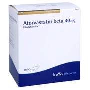 Atorvastatin beta 40 mg Filmtabletten 98 St