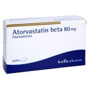 Atorvastatin beta 80 mg Filmtabletten 28 St