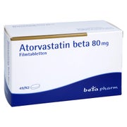 Atorvastatin beta 80 mg Filmtabletten 49 St