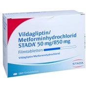 VILDAGLIPTIN/Metformin STADA 50 mg/850 mg Filmtab. 180 St